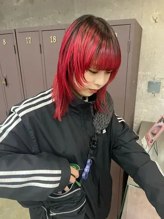 ショート カラー ナガノリノ /ボブ/ ベージュ/暖色のヘアスタイル