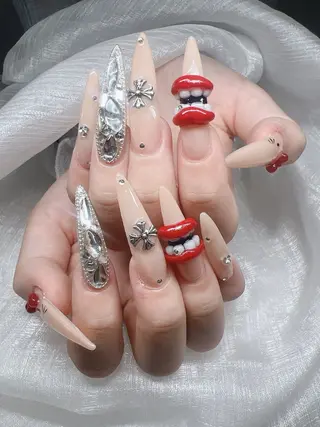 ネイル Lee Nails チップ長さだし専門店のネイルデザイン