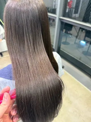 ロング SORA表参道所属・🫧透明感カラー🫧 暖色/島田晃太郎のヘアスタイル