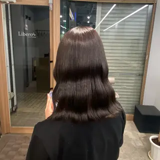 ミディアム Libero 柏 RIO🖤⋆͛*͛のヘアスタイル