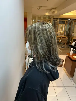 ミディアム カラー レイヤー/髪質改善 DAISUKEのヘアスタイル