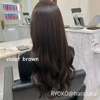 ロング カラー パーマ ヘアアレンジ メンズ ワット 原宿のヘアスタイル