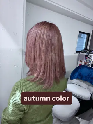 ミディアム カラー ミルミー美容室所属・🦄💒💓齎藤 七海子🦄💒💓のマツエク・マツパデザイン