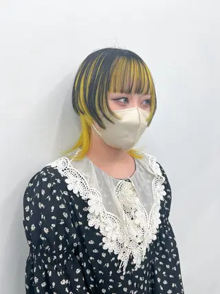 ミディアム ☺︎ RIHOのヘアスタイル