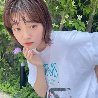 ショート 🧸レイヤーカット 🤎店長anju🪽のヘアスタイル