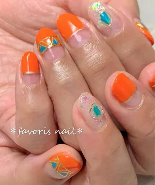 ネイル favoris nail🌼のネイルデザイン