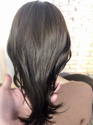 セミロング カラー 顔まわり職人🇰🇷 韓国ヘア/KAITOのヘアスタイル