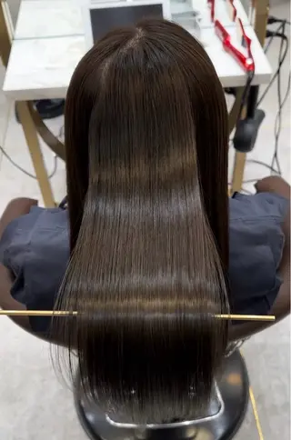 セミロング 久保頭 大地のヘアスタイル