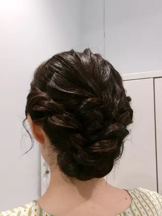 ロング ヘアアレンジ なりた るいのヘアスタイル