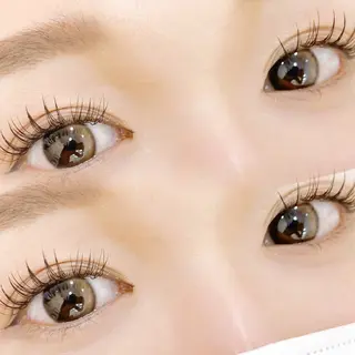 マツエク・マツパ さつき🎀ིྀ 韓国風/束感/タレ目のマツエク・マツパデザイン