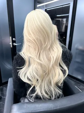 ロング カラー 梅田/韓国ヘア/ エクステ🤖ヒナのヘアスタイル