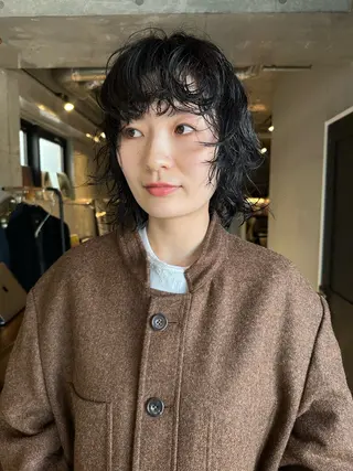 ショート パーマ 斎藤祐樹 /レイヤー/パーマのヘアスタイル