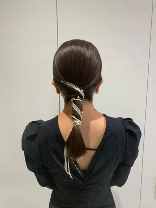 ミディアム ヘアアレンジ bob/ aoiのヘアスタイル