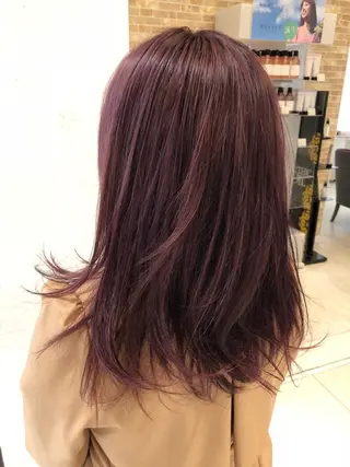 セミロング 福元 保雄のヘアスタイル