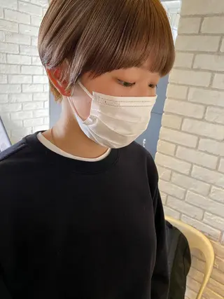 ショート カラー ✨ハイトーン指名No .1✨MORIOのヘアスタイル