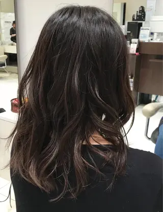 ミディアム カラー ケンジアネッタ Men'sのヘアスタイル