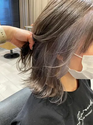 ミディアム コトネ🫧 韓国風レイヤーカットのヘアスタイル