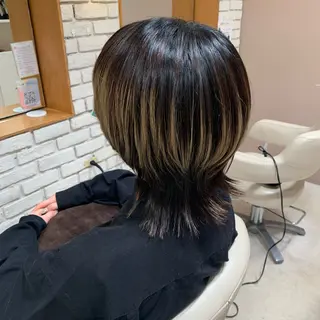 ミディアム 宮本 季奈のヘアスタイル