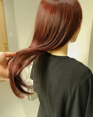 カラー fab.所属・檜 果歩のヘアスタイル