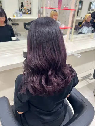 カラー ガーリー/暖色カラー 🎀MEARI🩰のヘアスタイル