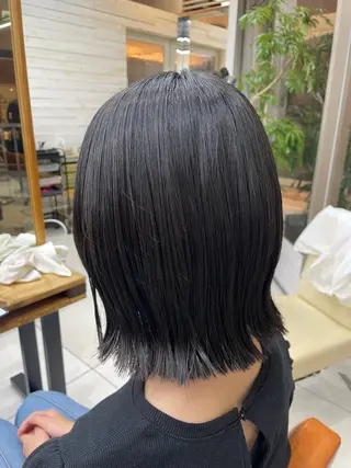 ショート 透明感/暖色カラー /ヘアアレンジ/ななのヘアスタイル