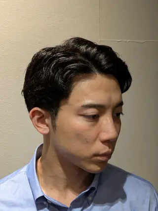 ミディアム メンズ LAVIE new standard barber所属・松井 俊樹のヘアスタイル