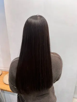 ロング パーマ -さたけ たつき-のヘアスタイル