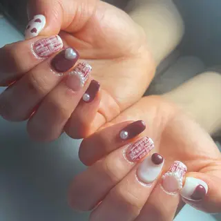 ネイル 加瀬 アンジェリーのネイルデザイン