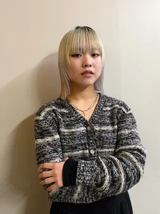 ミディアム ロングレイヤー ¥0🎀MEIのヘアスタイル