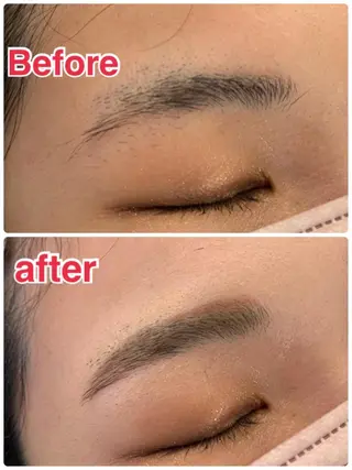 アイブロウ エクステ/眉/LED peTiT堀口のマツエク・マツパデザイン