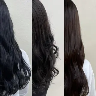 ロング カラー 乾かすだけで美髪✨ 髪質改善専門/鈴木遼のヘアスタイル