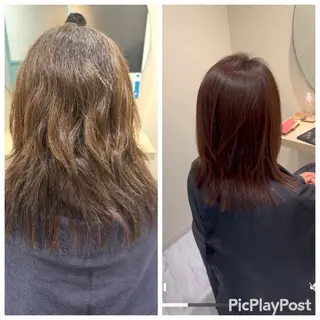 ミディアム 丹野 圭太のヘアスタイル