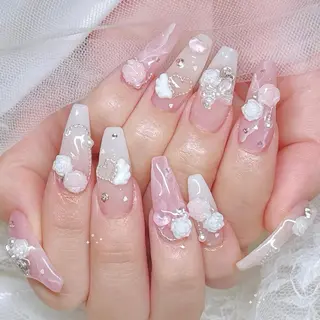 メンズ ネイル Bloom kabukiのネイルデザイン