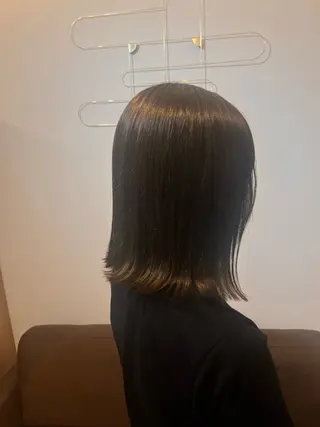 ミディアム 臺 佳連のヘアスタイル