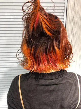 ショート カラー 【痛くないブリーチ】 野村友大のヘアスタイル