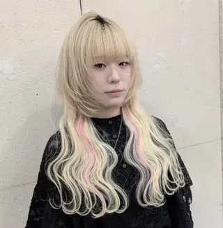 ロング 高見 凌のヘアスタイル