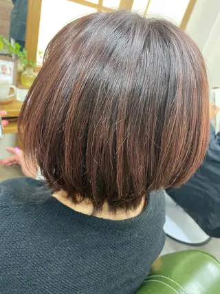 ショート 永沼 真依のヘアスタイル