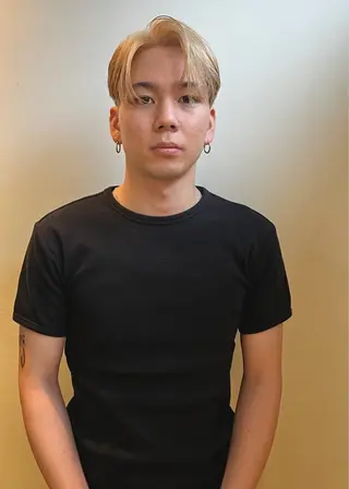 カラー メンズ ピカイチ天神× M.SLASH所属・ピカイチ天神 西田省吾のヘアスタイル