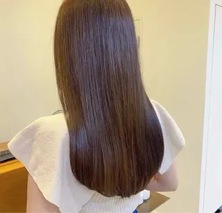 ロング Cote所属・大島桃花 / 表参道 透明感カラーのヘアスタイル