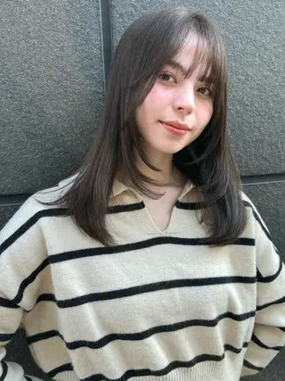 セミロング ボブ/ミディアム 親しみやすさ/さくらのヘアスタイル