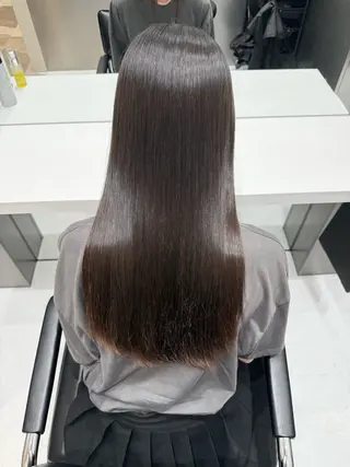 ロング 髪質改善/縮毛矯正 あお🫧のヘアスタイル