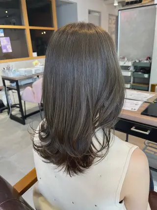 ミディアム AKARI🌟ボブ/ ハイライト/似合わせのヘアスタイル