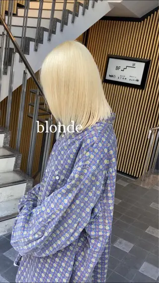 ミディアム カラー Selenehair 三条本店のヘアスタイル