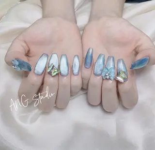 ネイル ANG アクリル スカルプ専門🌸のネイルデザイン