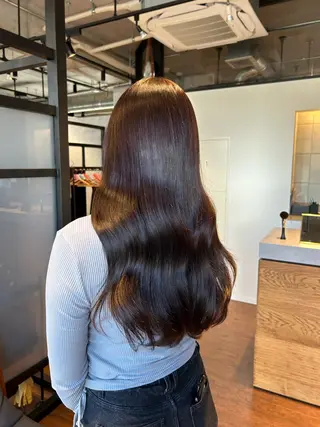 ロング カラー Nﾟ 秋田店【ナンバー】所属・nodoka /艶カラー🪽のヘアスタイル