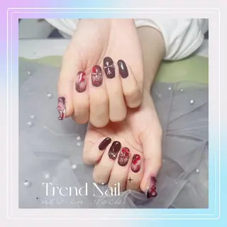 ショート トレンド ネイル スタジオのネイルデザイン