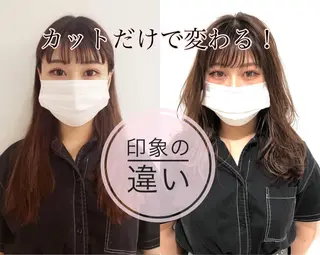 ミディアム JAMシェアサロン　ブランエスパ店所属・大人世代特化美容師 サコンケントのヘアスタイル
