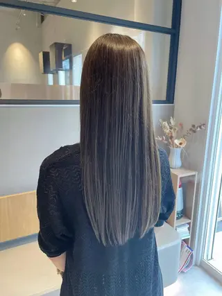 ロング Le rond ロンド所属・Le rond吹田店のヘアスタイル