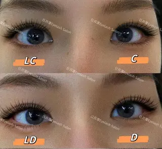 マツエク・マツパ 🔆日月潭🌙 銀座店のマツエク・マツパデザイン