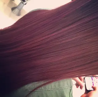 ロング カラー 前髪顔周り✂️店長 ❤️アマミヤ❤️のヘアスタイル